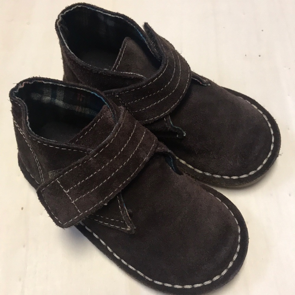 Sonoma Suede/Leather Shoe Chocolate brown sz 8